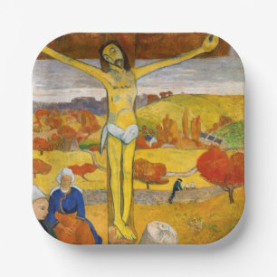 Assiettes En Carton Paul Gauguin - Le Christ Jaune