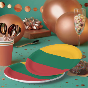 Assiettes En Carton pavillon lituanien