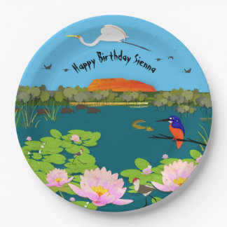 Assiettes En Carton Paysage tropical du nord de l'Australie 