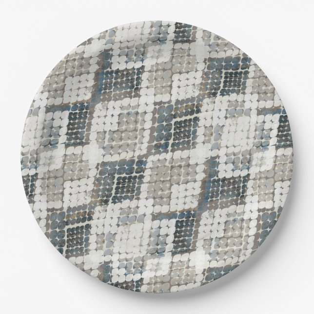 Assiettes En Carton Peau de serpent, Anaconda, peau, serpent, prédateu (Devant)