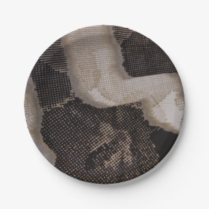ASSIETTES EN CARTON PEAU DE SNAKE