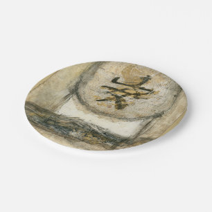 Assiettes En Carton Peinture chinoise de tranquilité par Mauro