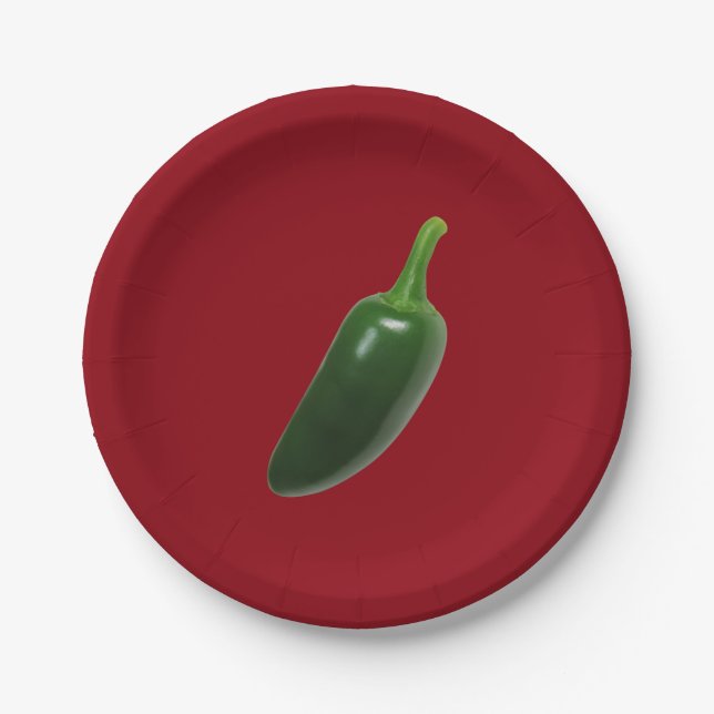 Assiettes En Carton Pepper (Devant)