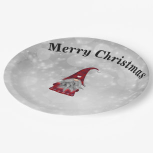 Assiettes En Carton Père Noël