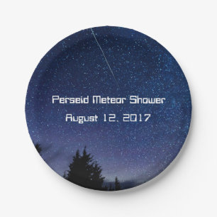 Assiettes En Carton Perseid Meteor Shower 2017