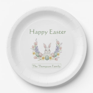 Assiettes En Carton Personalized Easter Party Plates