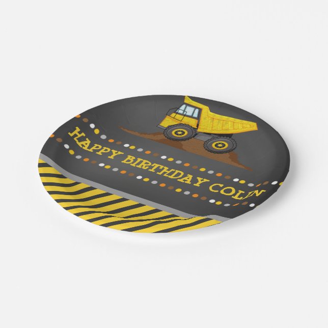 Assiettes En Carton Personnalisation de la fête d'anniversaire des bon (Angle)