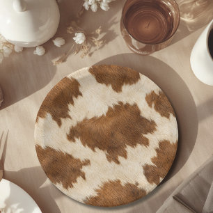 Assiettes En Carton Pet Cow-Boy Vêtements de cow-boy pour bébé Baby Sh