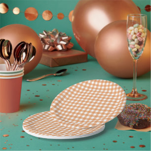 Assiettes En Carton Petit Citrouille mignon Automne Teddy Baby shower