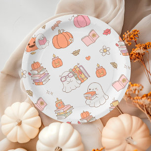 Assiettes En Carton Petit livre blanc Whimsical Books Baby shower
