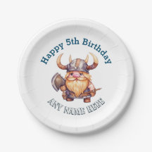 Petit Viking Anniversaire - N'Importe Quel Âge Ou 