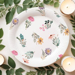 Assiettes En Carton Petite Fleur Sauvage Anniversaire ou Shower<br><div class="desc">Petite Fleur Sauvage Anniversaire ou Shower Assiette en Papier</div>