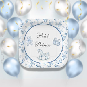 Assiettes En Carton Petite-Prince Chinoiserie Française - Plaques de B