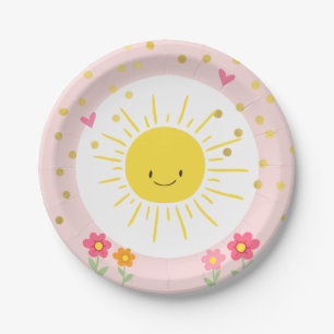 Assiettes En Carton Petites plaques de papier solaire Anniversaire Fil