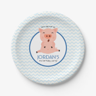 Assiettes En Carton Peu de partie porcine