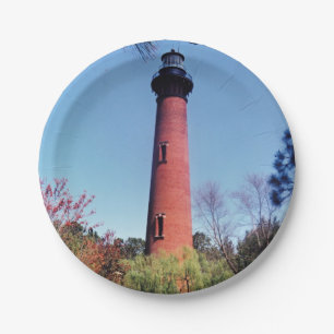 Assiettes En Carton Phare de Currituck