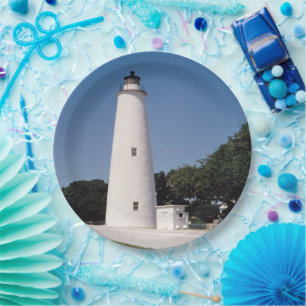 Assiettes En Carton Phare d'Ocracoke