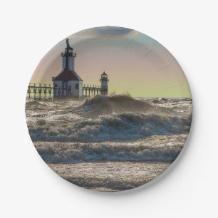 Assiettes En Carton Phare Saint-Joseph