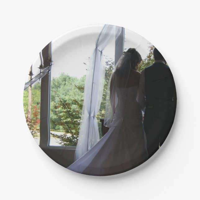 Assiettes En Carton Photo personnalisée (Devant)