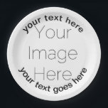 Assiettes En Carton photo personnalisée<br><div class="desc">Célébrez votre occasion spéciale avec une touche unique ! Ces plaques de papier photo personnalisées sont parfaites pour les anniversaires, les mariages, les baby showers, les diplômes, et plus encore. Téléchargez facilement votre propre photo et personnalisez le texte pour créer un accessoire de fête vraiment mémorable. Que vous soyez l'hôte...</div>
