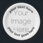 Assiettes En Carton photo personnalisée<br><div class="desc">Célébrez votre occasion spéciale avec une touche unique ! Ces plaques de papier photo personnalisées sont parfaites pour les anniversaires, les mariages, les baby showers, les diplômes, et plus encore. Téléchargez facilement votre propre photo et personnalisez le texte pour créer un accessoire de fête vraiment mémorable. Que vous soyez l'hôte...</div>