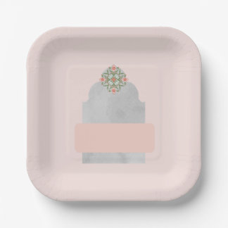 Assiettes En Carton Piatti rettangolari