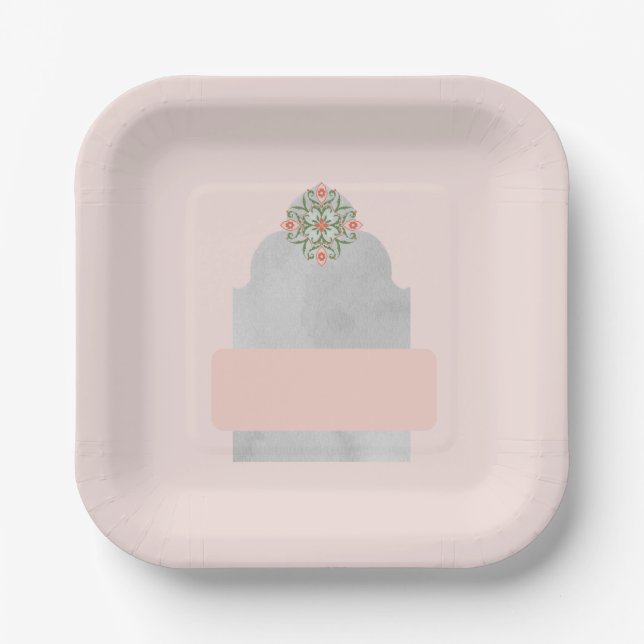 Assiettes En Carton Piatti rettangolari (Recto)