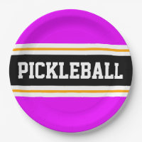 PICKLEBALL Athlétisme Tropical rose noir rayures
