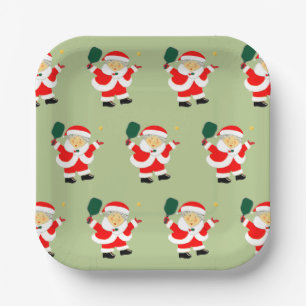 Assiettes En Carton Pickleball Party