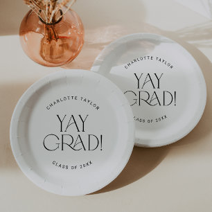 Assiettes En Carton Pied moderne Graduation minimale de l'année