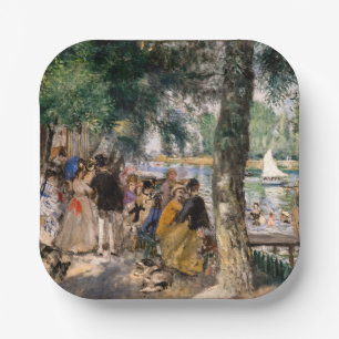 Assiettes En Carton Pierre-Auguste Renoir - Baignade dans la Seine