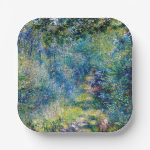 Assiettes En Carton Pierre-Auguste Renoir - Sentier dans la forêt