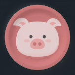 Assiettes En Carton Piggy Birthday Kids Room Wall Art Plaques de papie<br><div class="desc">Piggy Birthday Kids Room Wall Art Plaques de papier</div>