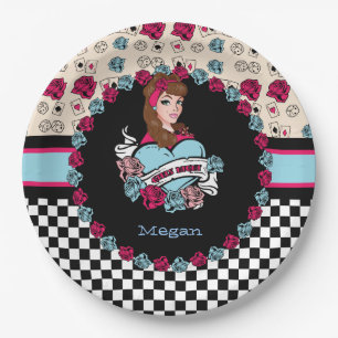 Assiettes En Carton Pin-, Roche-UN-Billy