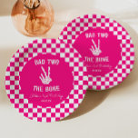 Assiettes En Carton Pink Bad Two The Bone Skeleton 2e fête d'anniversa<br><div class="desc">C'est un Hot Pink Bad Two The Bone Skeleton 2nd Birthday Party Paper Plates!</div>