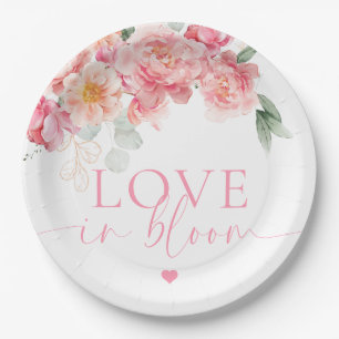 Assiettes En Carton Piper Paeony Fleurs Amour En Fleur Mariage