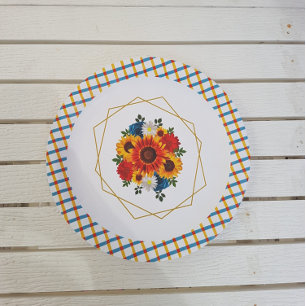 Assiettes En Carton Pique-nique d'été