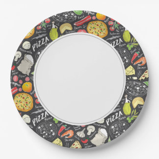Assiettes En Carton Pizza