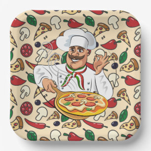 Assiettes En Carton Pizza