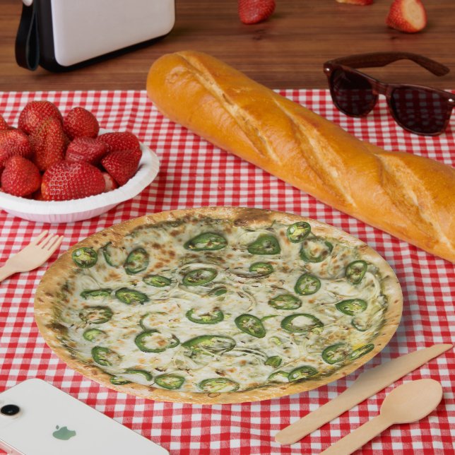Assiettes En Carton Pizza (Pique-nique)