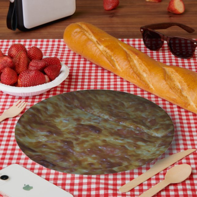 Assiettes En Carton Pizza au fromage (Pique-nique)