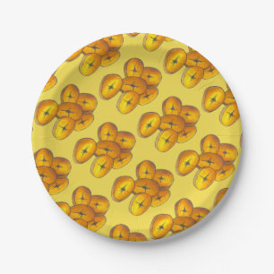 Assiettes En Carton Plaines frites Cuisine Bananes Caraïbes Alimentati