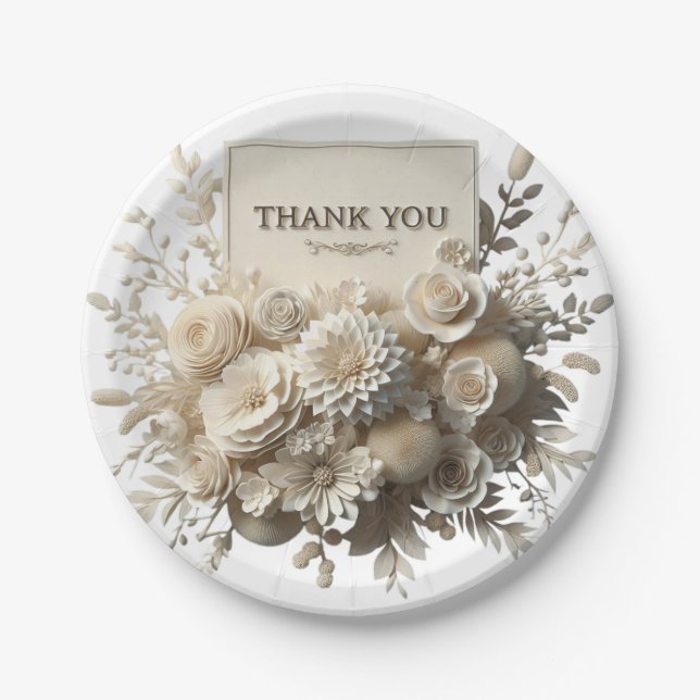 Assiettes En Carton plaque (Devant)
