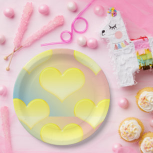 Assiettes En Carton plaque cardiaque