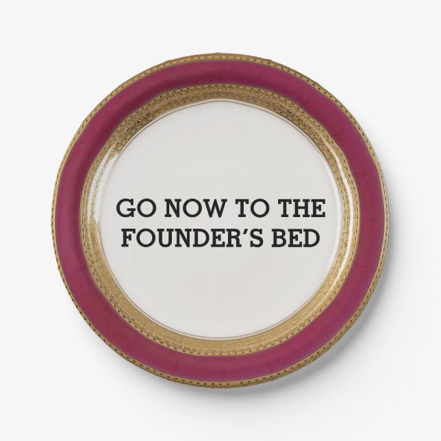 Assiettes En Carton Plaque de fête de gaufre (Devant)