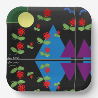 Assiettes En Carton Plaque de papier