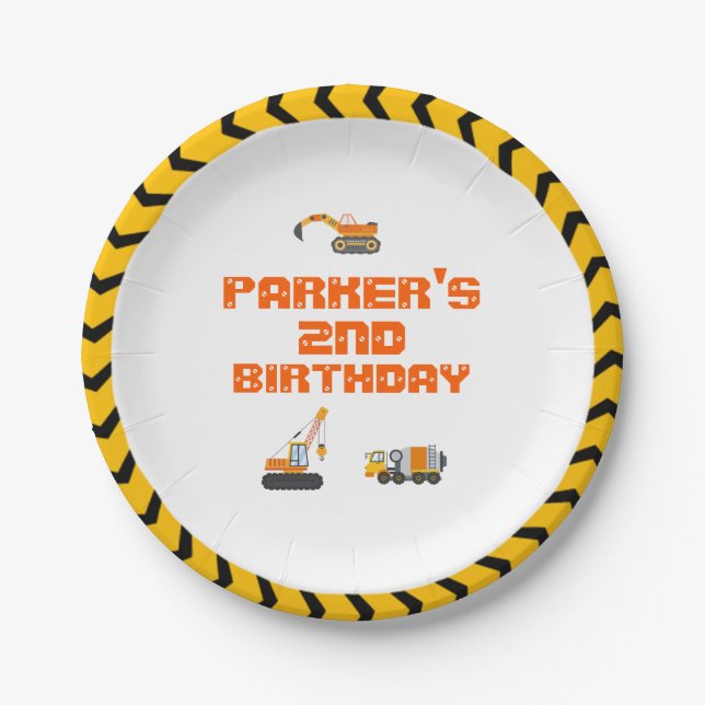 Assiettes En Carton Plaque de papier (Devant)