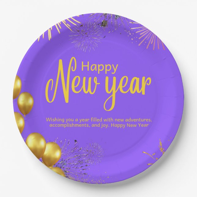 Assiettes En Carton Plaque de papier (Devant)