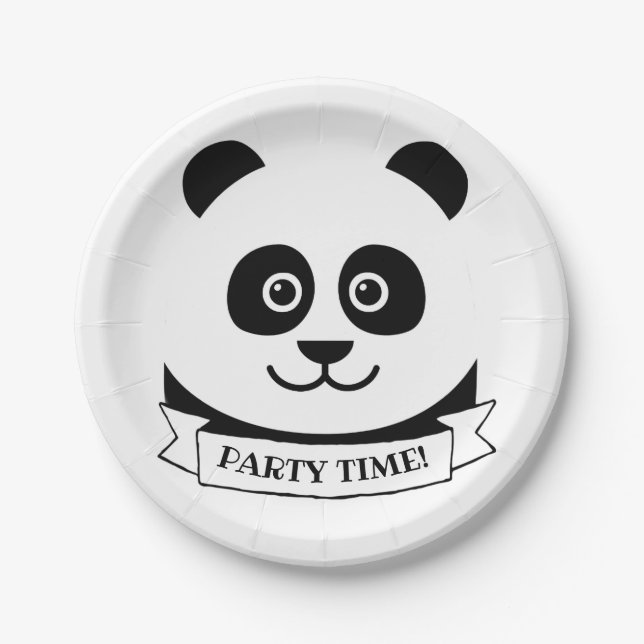 Assiettes En Carton Plaque de papier (Devant)