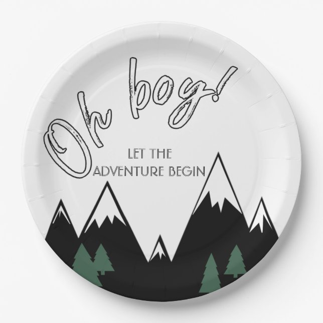 Assiettes En Carton Plaque de papier (Devant)